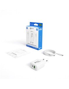 PRIO Charging & Data Transfer Set (30W Charger + USB C - USB C cable) white 2